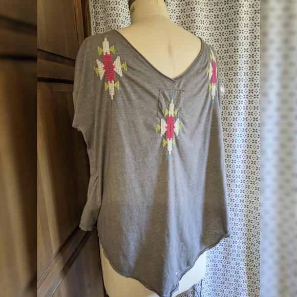 JW Love Laugh Light  Johnny Was Plus Top - Picture 3 of 6